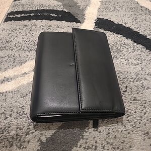 Vintage 2003 Genuine Leather Daily Planner Guang Tong